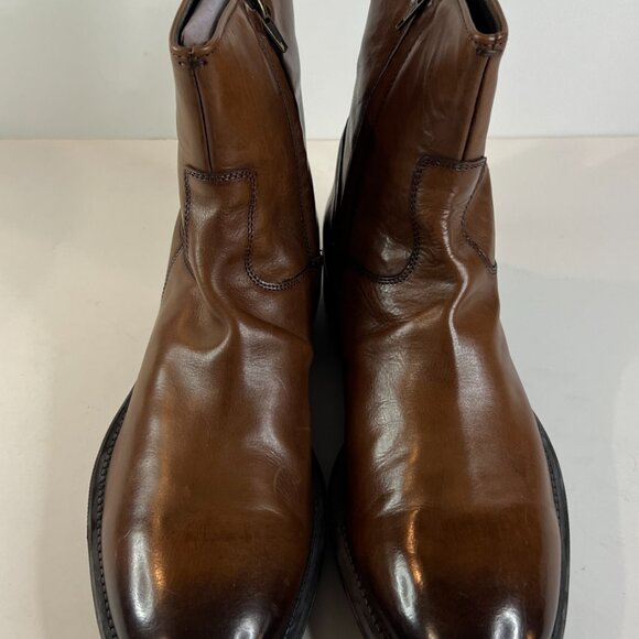 To Boot New York Belvedere Leather Western Boots - Picture 3 of 12